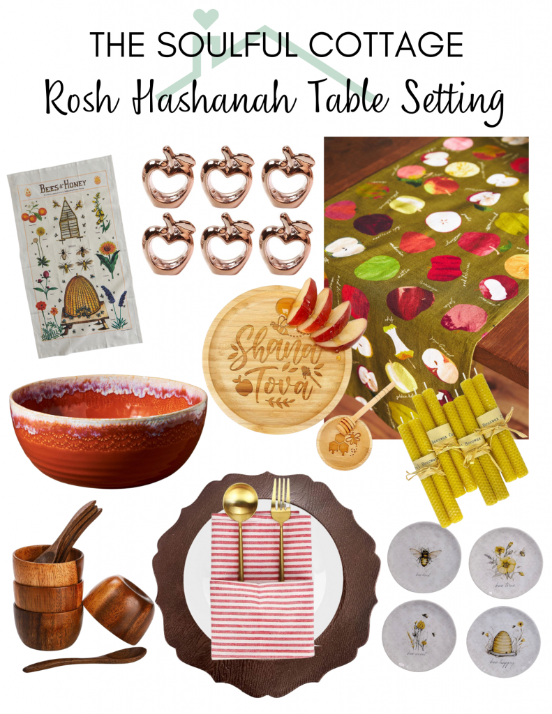 Apple Fall Rosh Hashanah Tablescape 
